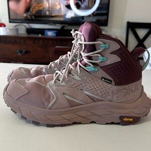 HOKA Women's Anacapa Mid GORE-TEX® Hiking Shoes Elderberry